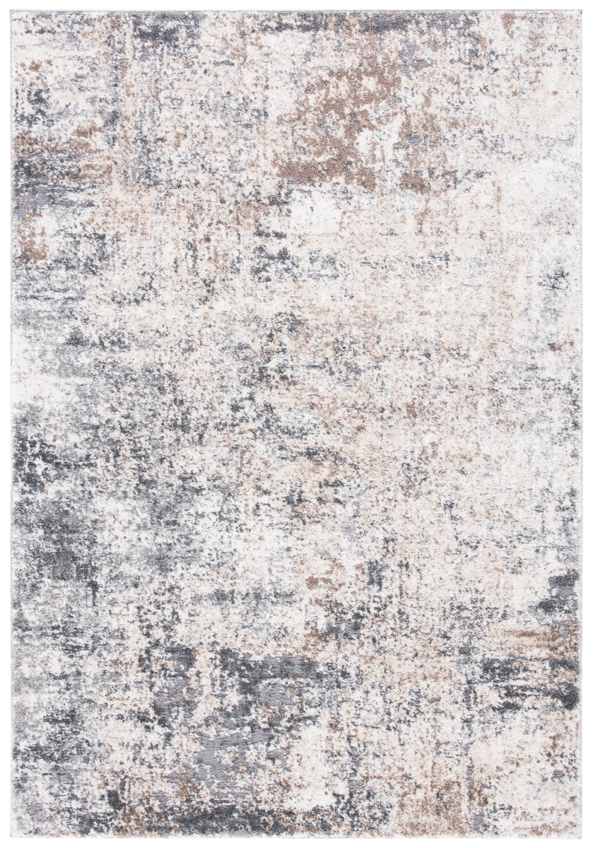 Picture of Safavieh ASN705A-5 5 ft.-3 in. x 7 ft.-7 in. Aston Contemporary Rectangle Rug&#44; Ivory & Grey