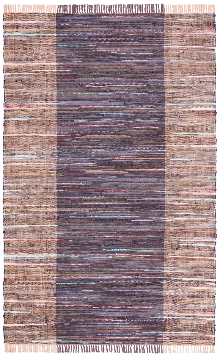 Picture of Safavieh RAR122V-2 2 x 3 ft. Rag Contemporary & Global Rectangle Rug&#44; Purple & Blue