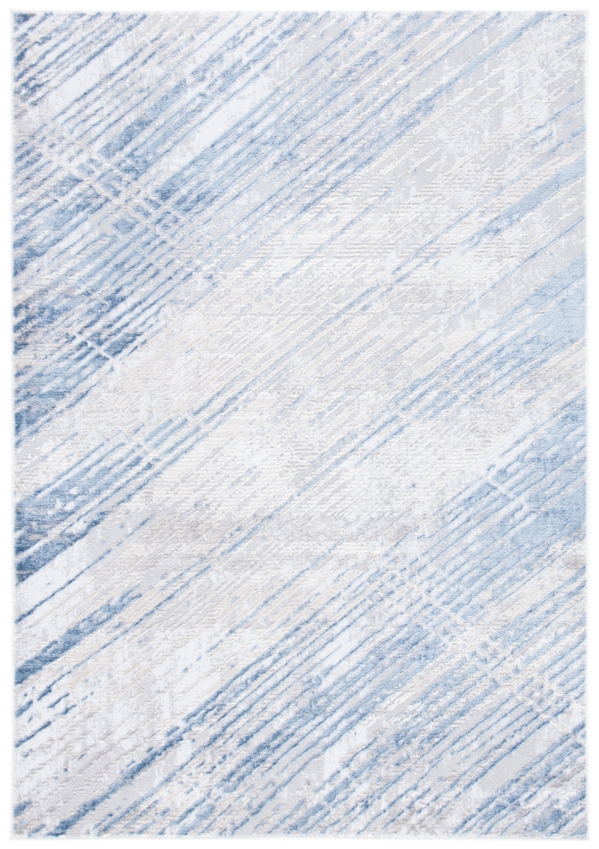 Picture of Safavieh ALA787A-8 8 x 10 ft. Contemporary Power Loomed Amelia Rectangle Rug&#44; Ivory & Grey
