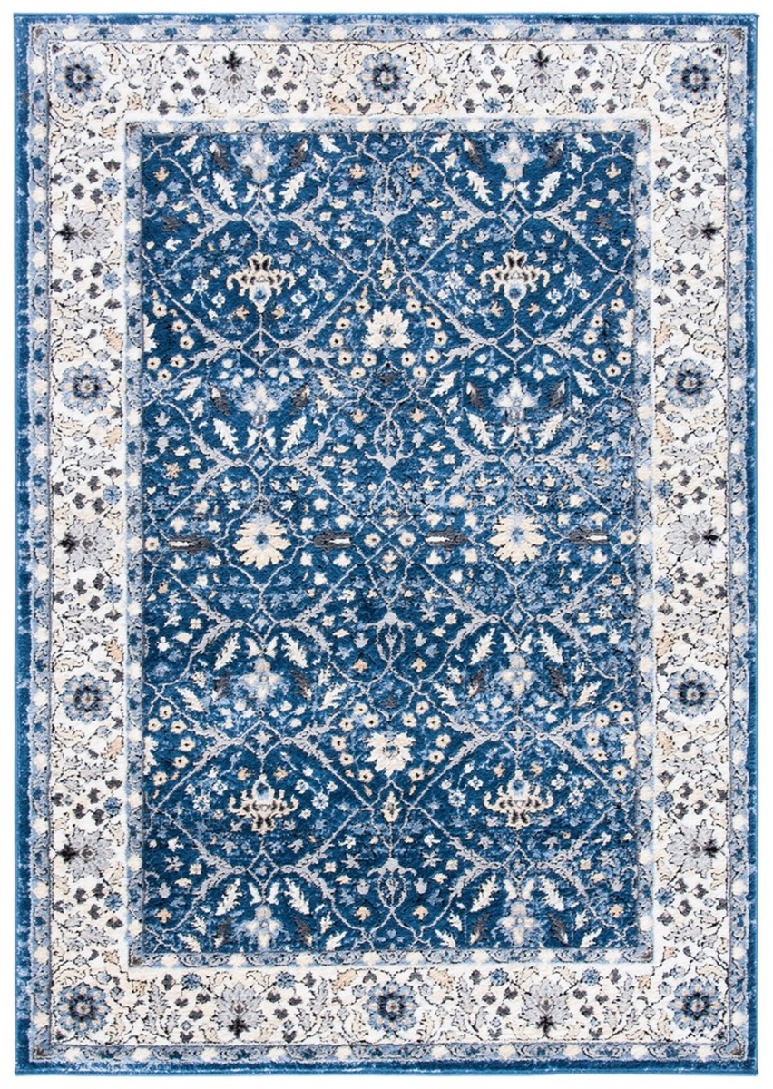 Picture of Safavieh ALA793N-8 8 x 10 ft. Contemporary Amelia Rectangle Rug&#44; Navy & Ivory
