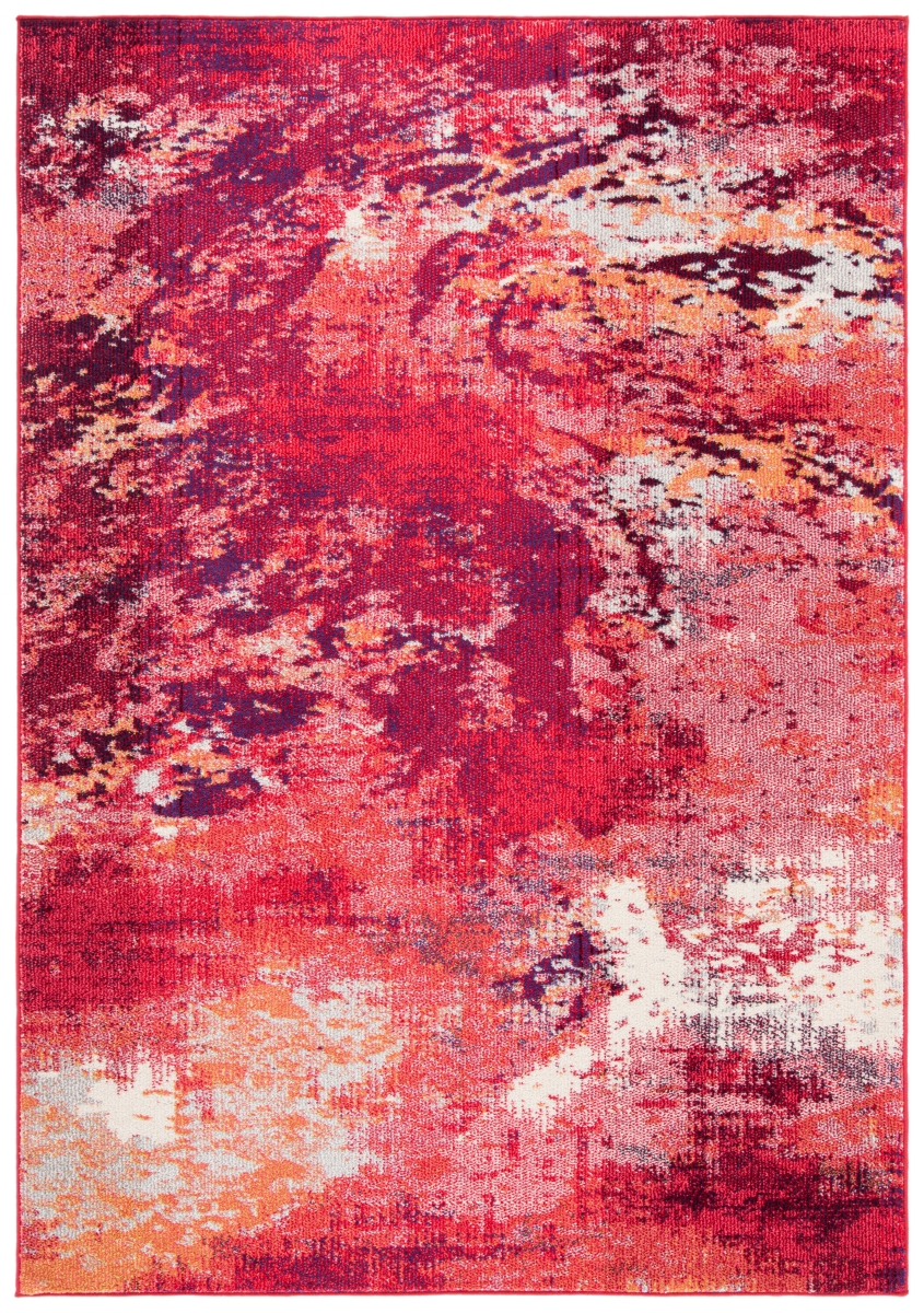 Picture of Safavieh MAD440Q-3 3 x 5 ft. Madison 400 Contemporary Rectangle Rug&#44; Red & Ivory