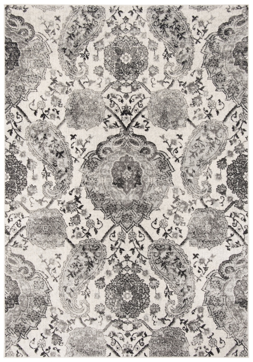 Picture of Safavieh MAD600D-1115 11 x 15 ft. Madison Contemporary Rectangle Rug&#44; Cream & Silver