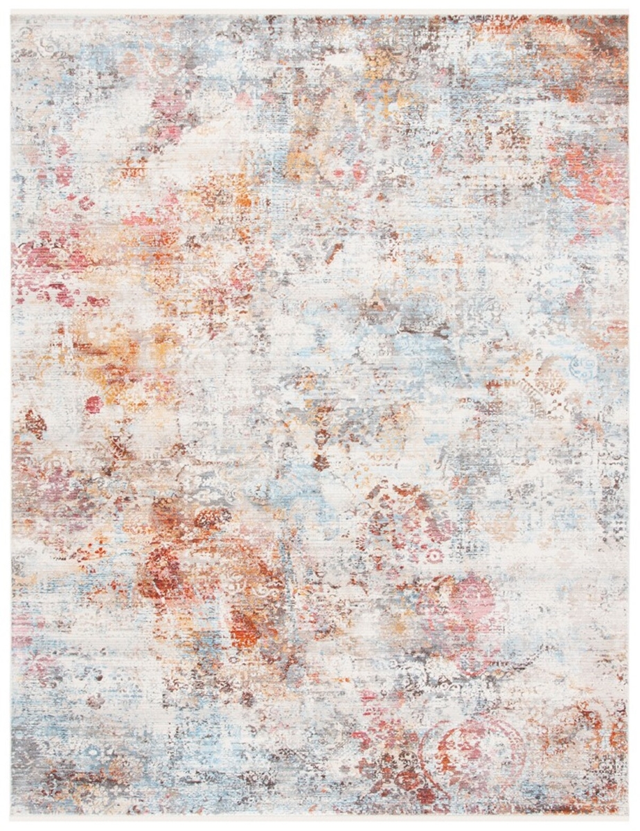 Picture of Safavieh VTP422M-5 5 x 7 ft.-6 in. Vintage Contemporary Rectangle Rug&#44; Rust & Blue