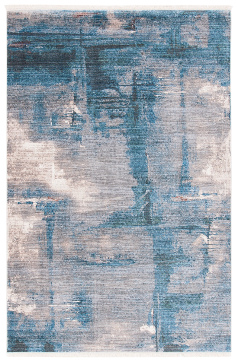 Picture of Safavieh VTP456F-5 5 x 7 ft.-6 in. Vintage Contemporary Rectangle Rug&#44; Blue & Grey