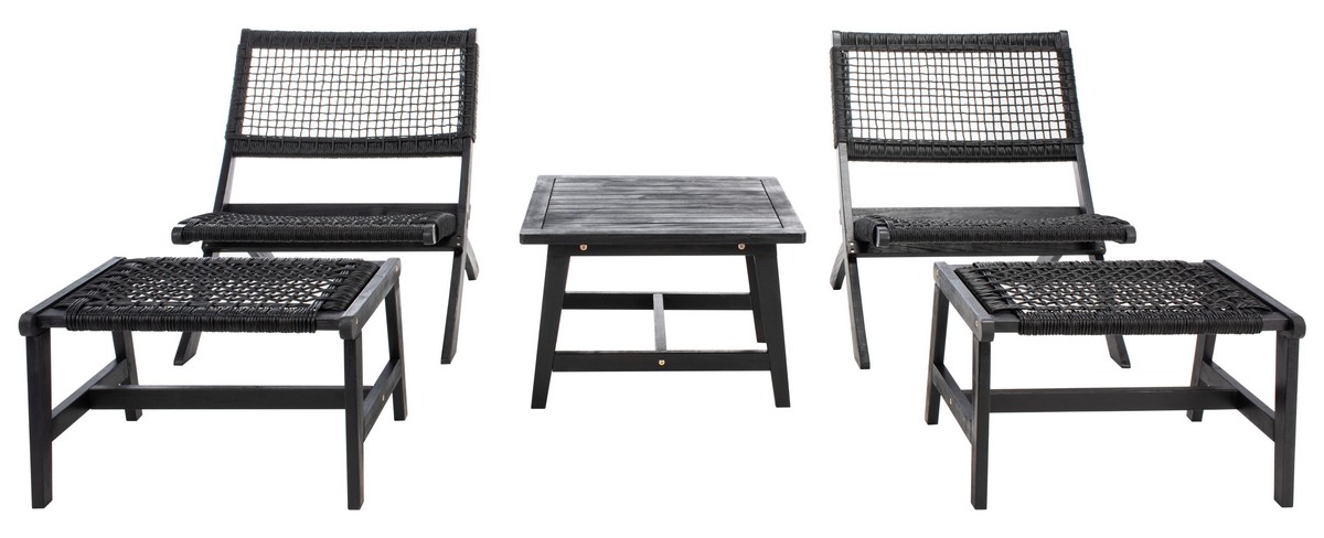 Picture of Safavieh PAT7077C Casella Living Set&#44; Black
