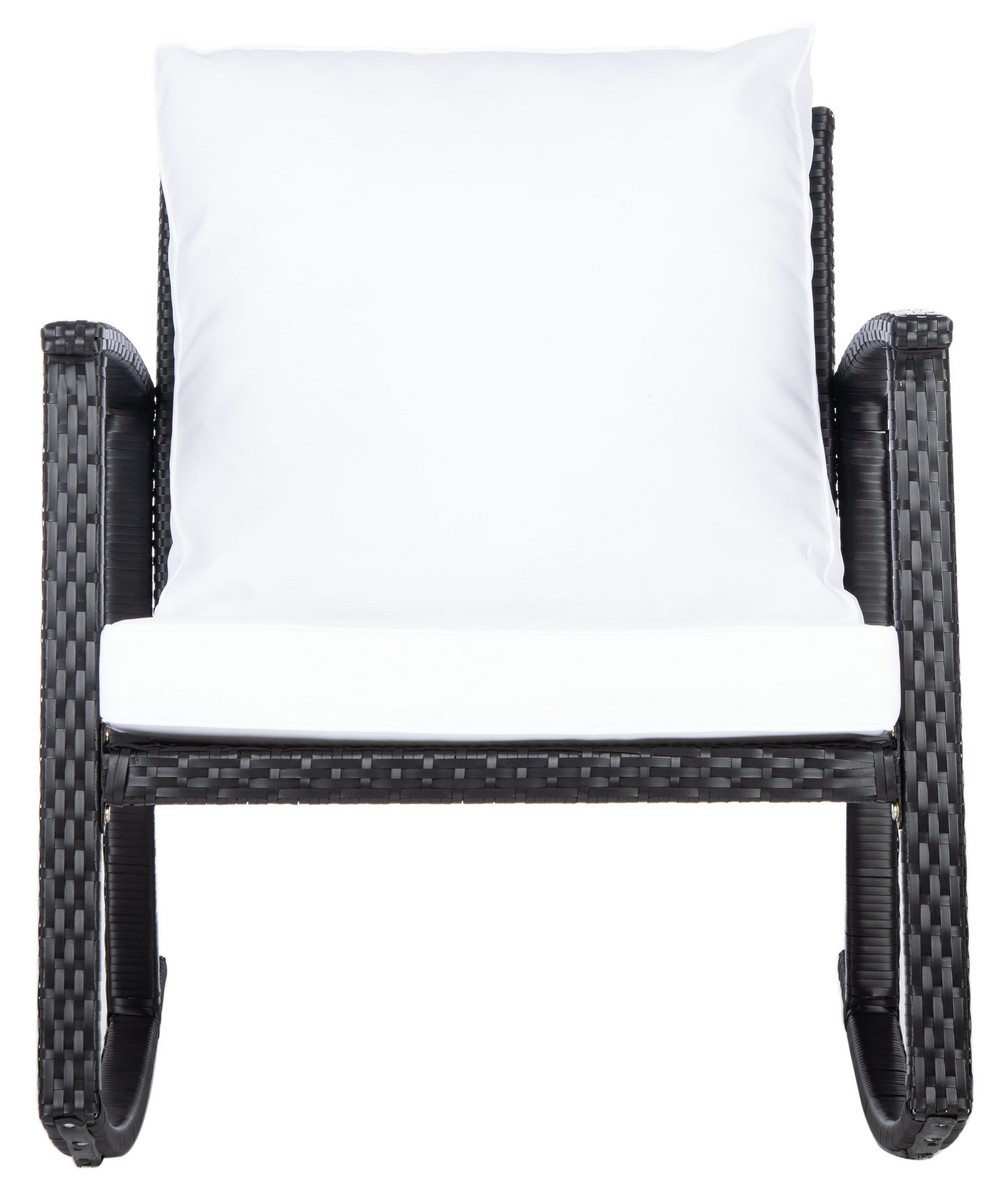 Picture of Safavieh PAT7721A Daire Rocking Chair&#44; Black & White