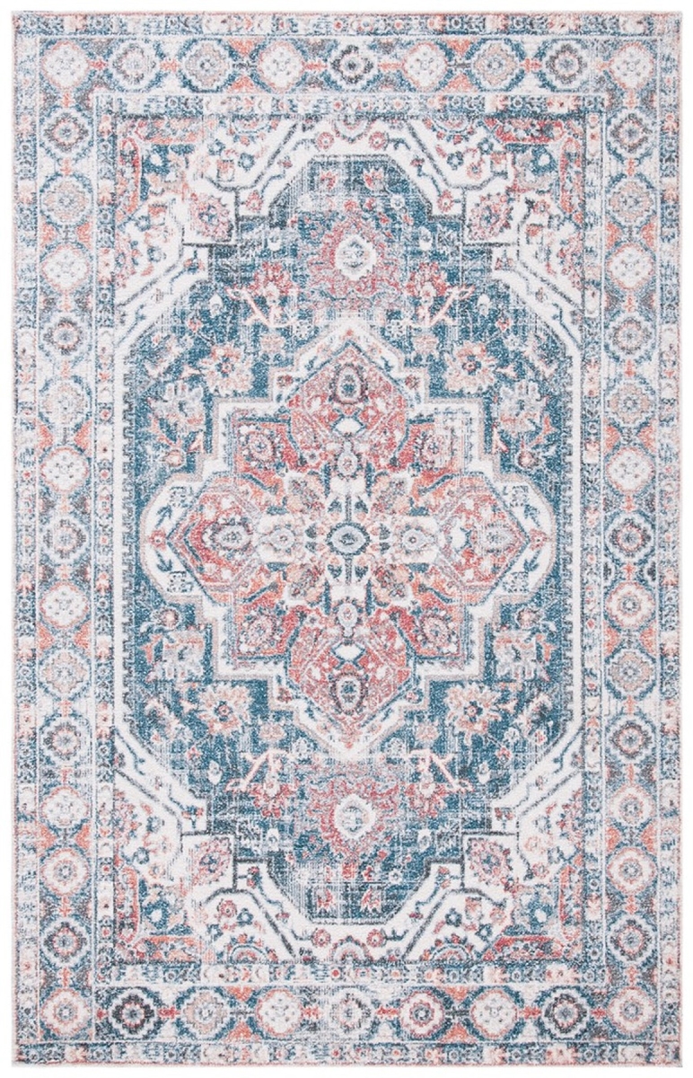 Picture of Safavieh CLV203M-8 8 x 10 ft. Classic Vintage Hand Tufted Rectangle Area Rug&#44; Blue & Red
