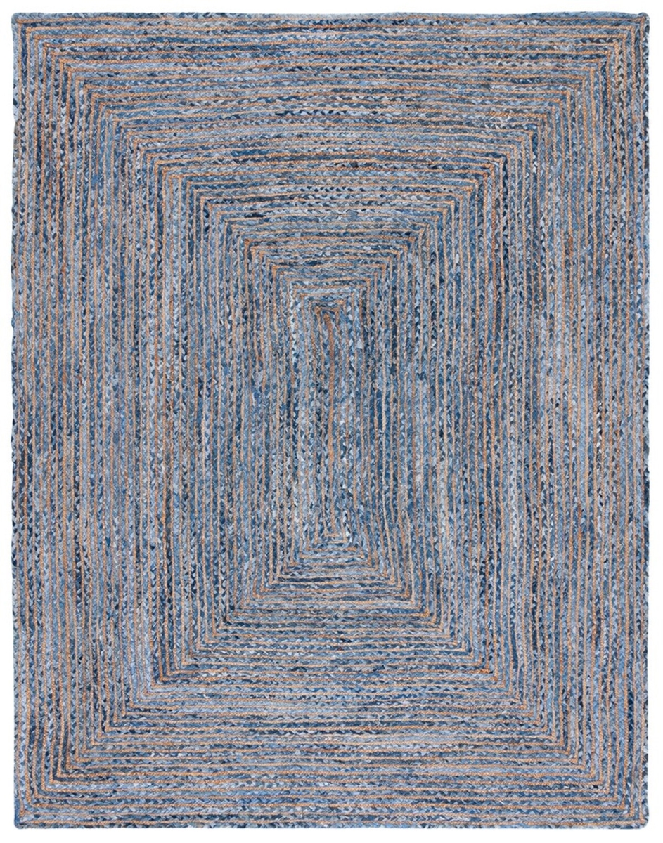 Picture of Safavieh CAP202M-10 10 x 14 ft. Cape Cod Hand Woven Rectangle Area Rug&#44; Blue & Natural