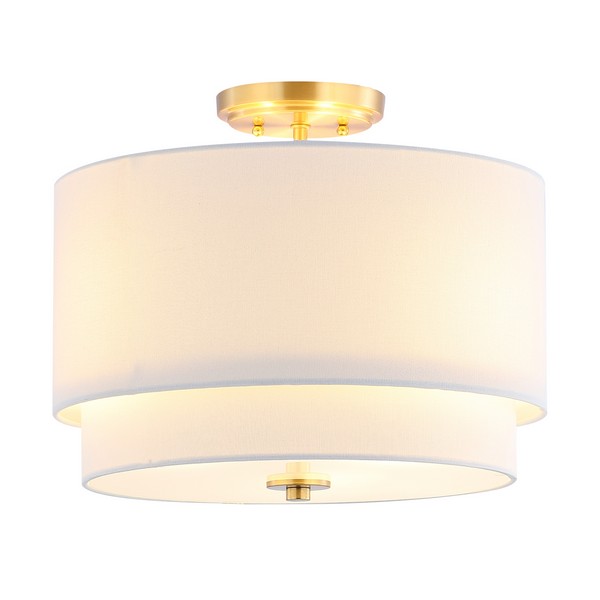 Picture of Safavieh FLU4055A Laconia Flush Mount&#44; Gold Base