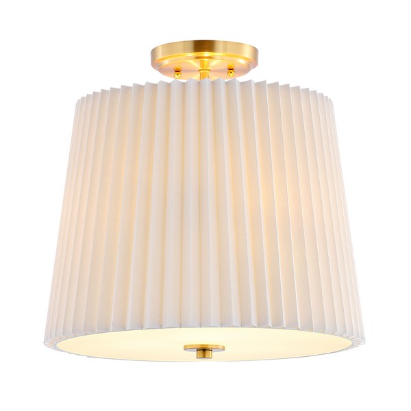 Picture of Safavieh FLU4057A Madio Flush Mount&#44; Gold Base
