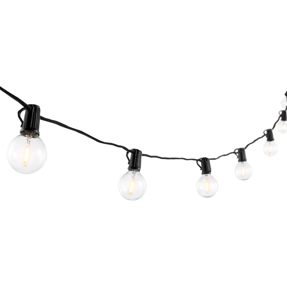 Picture of Safavieh PLT4041A Leigh LED Outdoor String Light, Black
