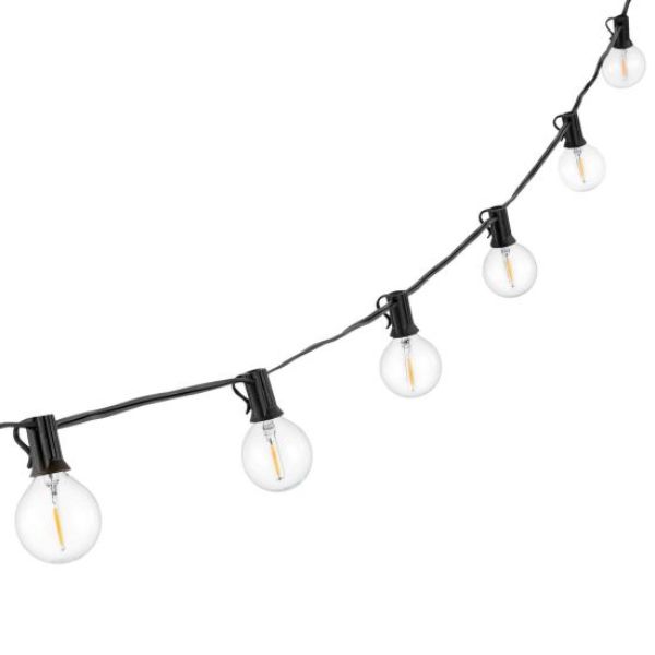 Picture of Safavieh PLT4046A Jenica Outdoor String Lights, Black