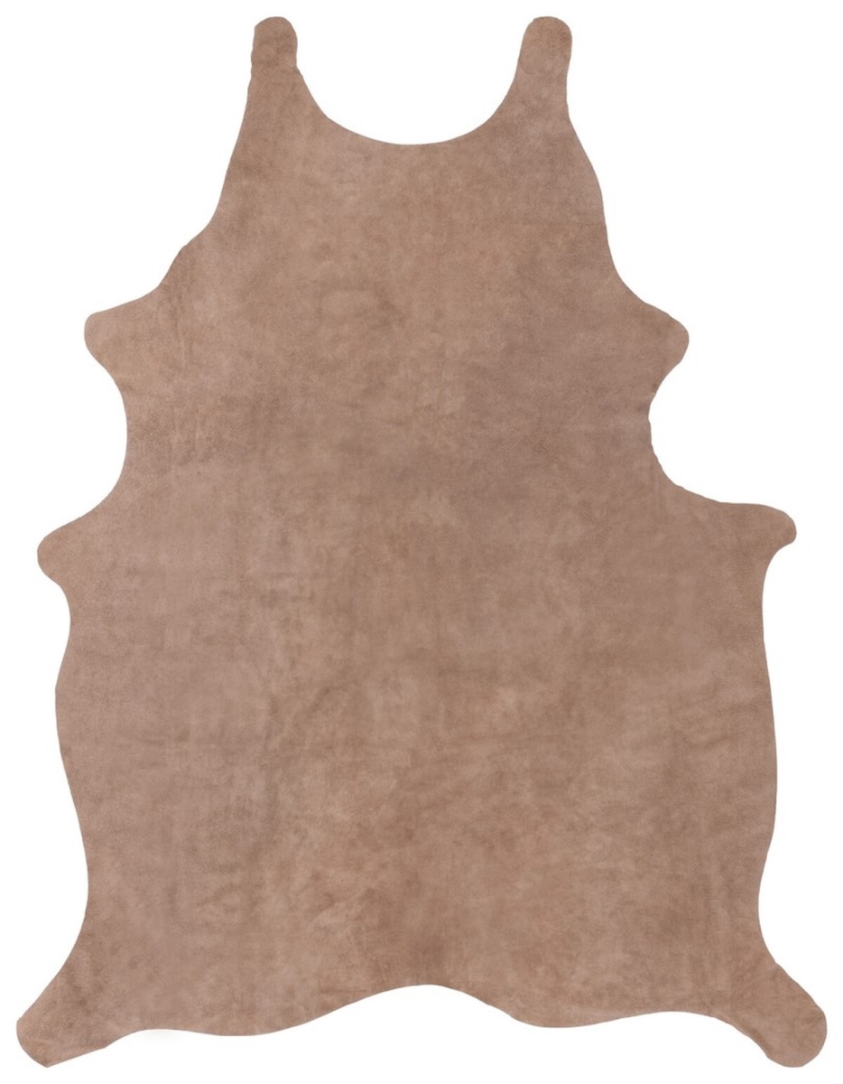 Picture of Safavieh COH800B-6 6 ft. x 6 ft.-9 in. Suede Cowhide Natural Hides Accent Area Rug&#44; Beige