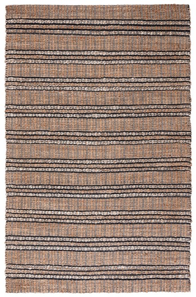 Picture of Safavieh NFB651N-10 10 x 14 ft. Natural Fiber Rectangle Area Rug&#44; Navy & Natural