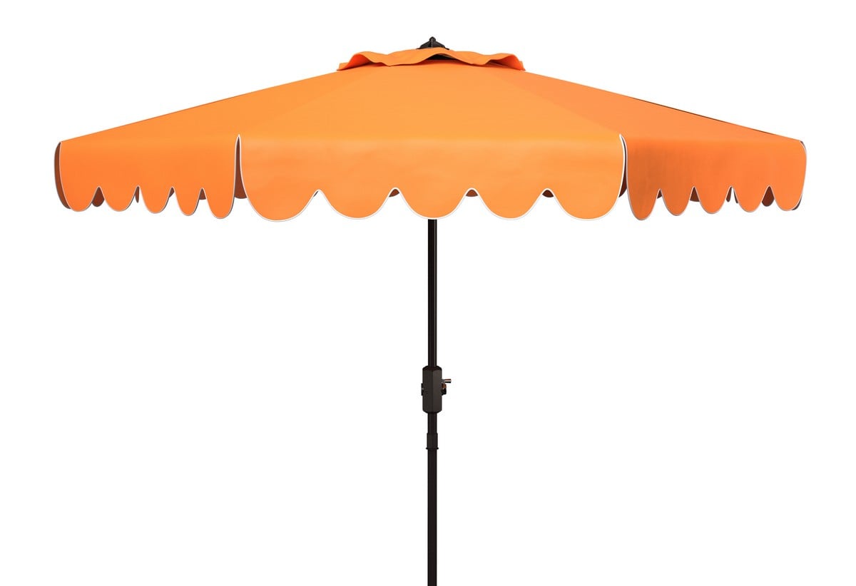 Picture of Safavieh PAT8010O 9 ft. Dorinda Crank Umbrella&#44; Orange