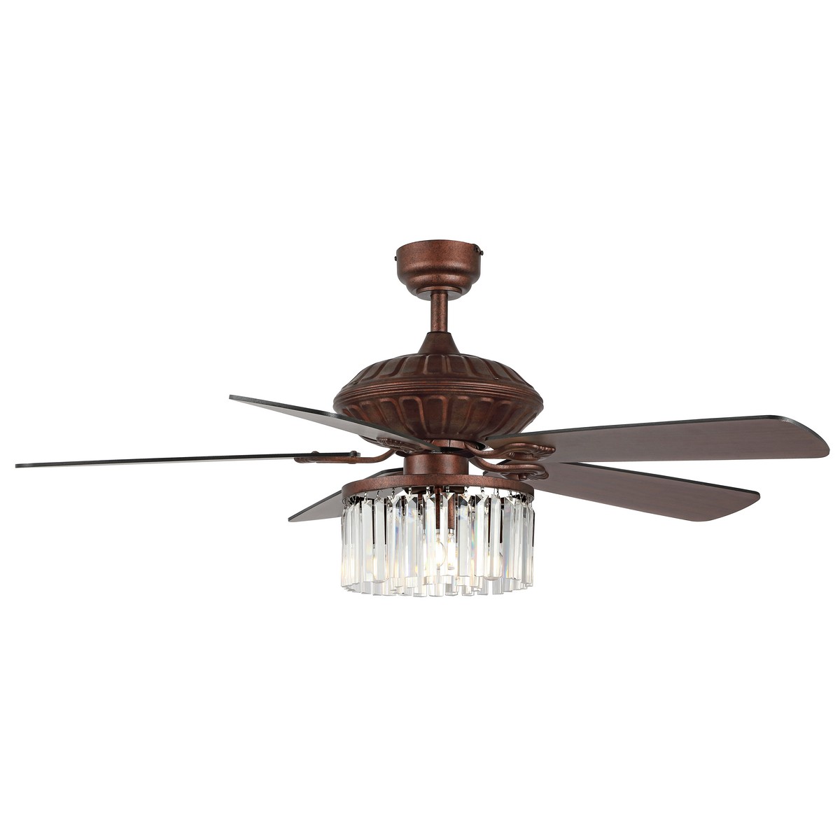 Picture of Safavieh CLF1025A 52 in. Laurila 3-Light Ceiling Fan, Rust