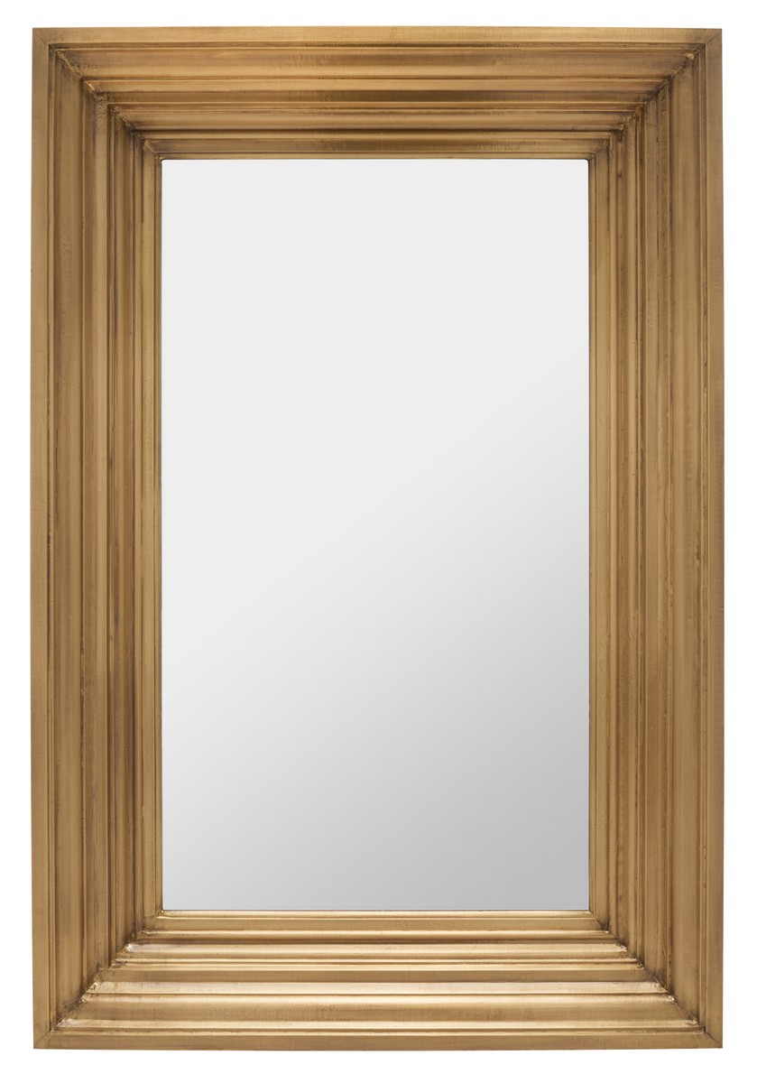 Picture of Safavieh CMI2003A 36 x 3.5 x 54 in. Kerry Large Rect Wall Mirror, Brass