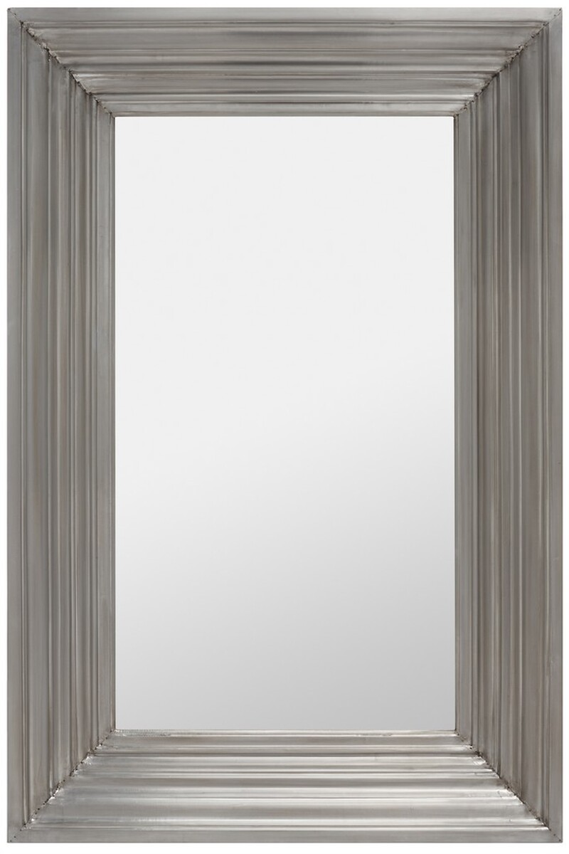 Picture of Safavieh CMI2003B 38.2 x 38.2 x 16.1 in. Kerry Large Rect Wall Mirror, Silver