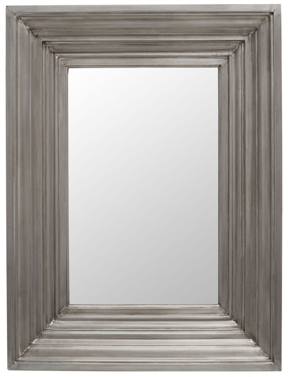 Picture of Safavieh CMI2004B 30 x 3.5 x 40 in. Kerry Small Rect Wall Mirror, Silver