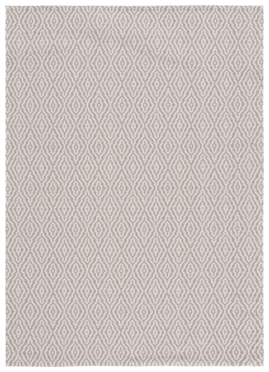 MSR484E-4 4 x 6 ft. Martha Stewart Contemporary Rectangle Area Rug, Taupe & Cream -  Safavieh