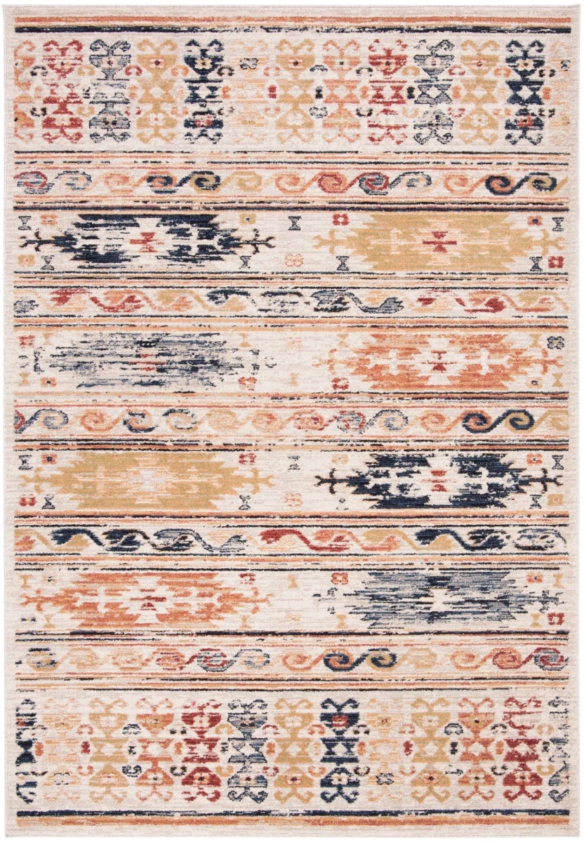 Picture of Safavieh CHL421A-25 2 x 5 ft. Charleston Traditional Power Loomed Rectangle Area Rug - Ivory & Rust