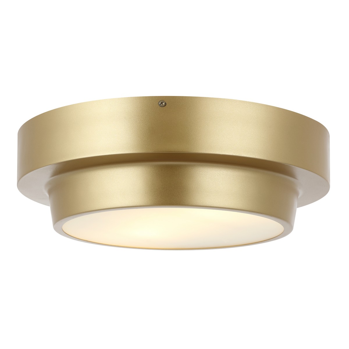 Picture of Safavieh FLU4066A 16.5 in. Lauis 2-Light Gold Iron Flush Mount, Gold
