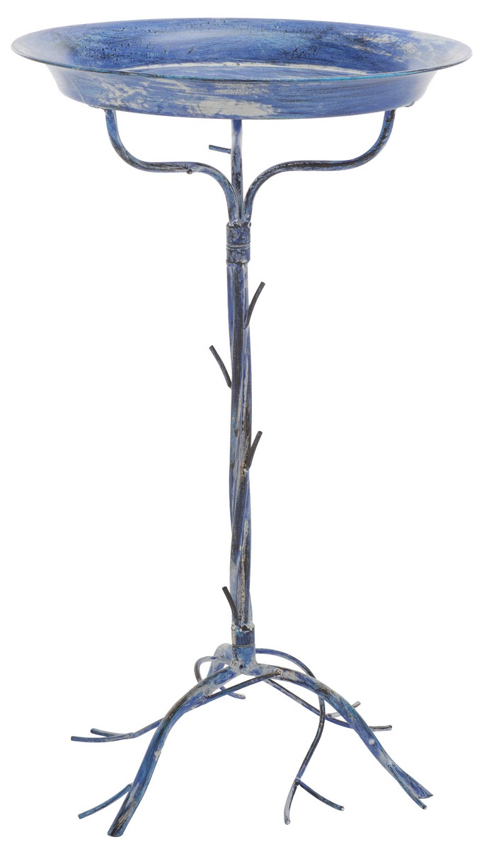 Picture of Safavieh PAT5032C Nigel Bird Bath, Mossy Blue