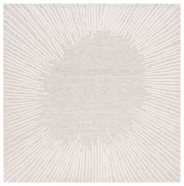 Picture of Safavieh ABT478A-8SQ 8 x 8 ft. Abstract Square Area Rug&#44; Natural & Ivory
