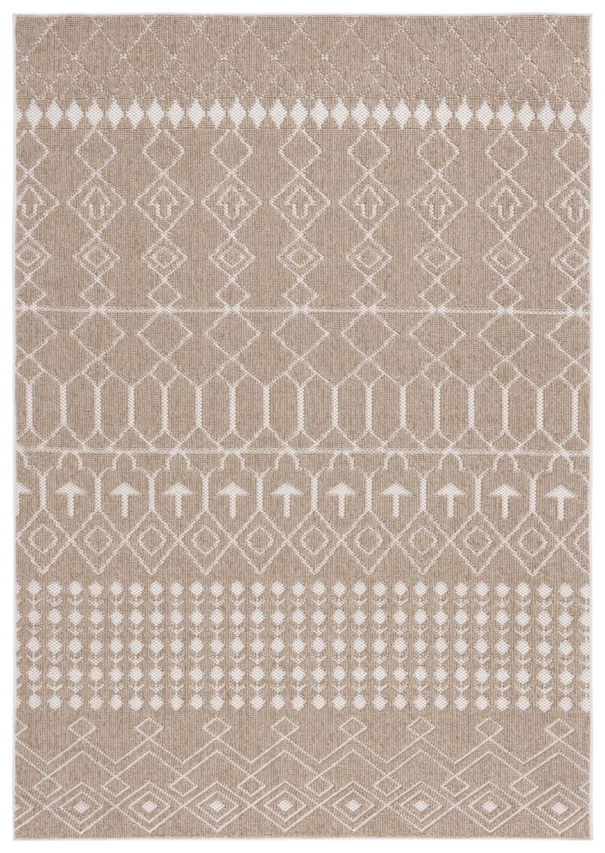 GLB212C-4 4 x 6 ft. Global 212C Flat Weave Rectangle Rug - Beige & Ivory -  Safavieh