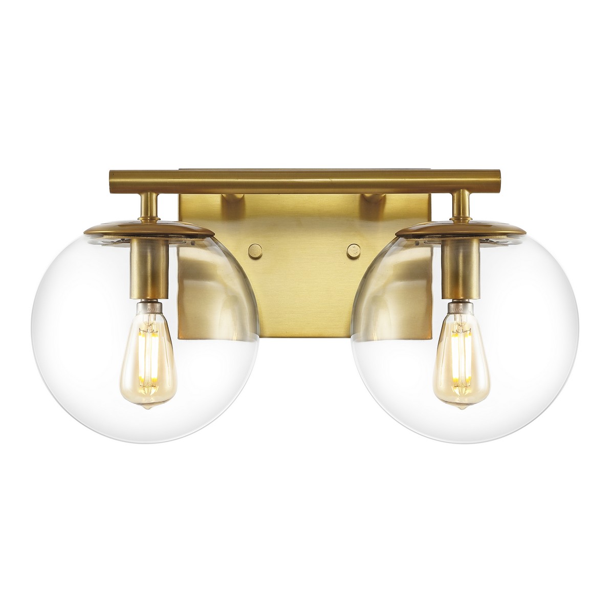 Picture of Safavieh SCN4125A 14 in. 2 Light Severa Wall Sconce&#44; Brass Gold