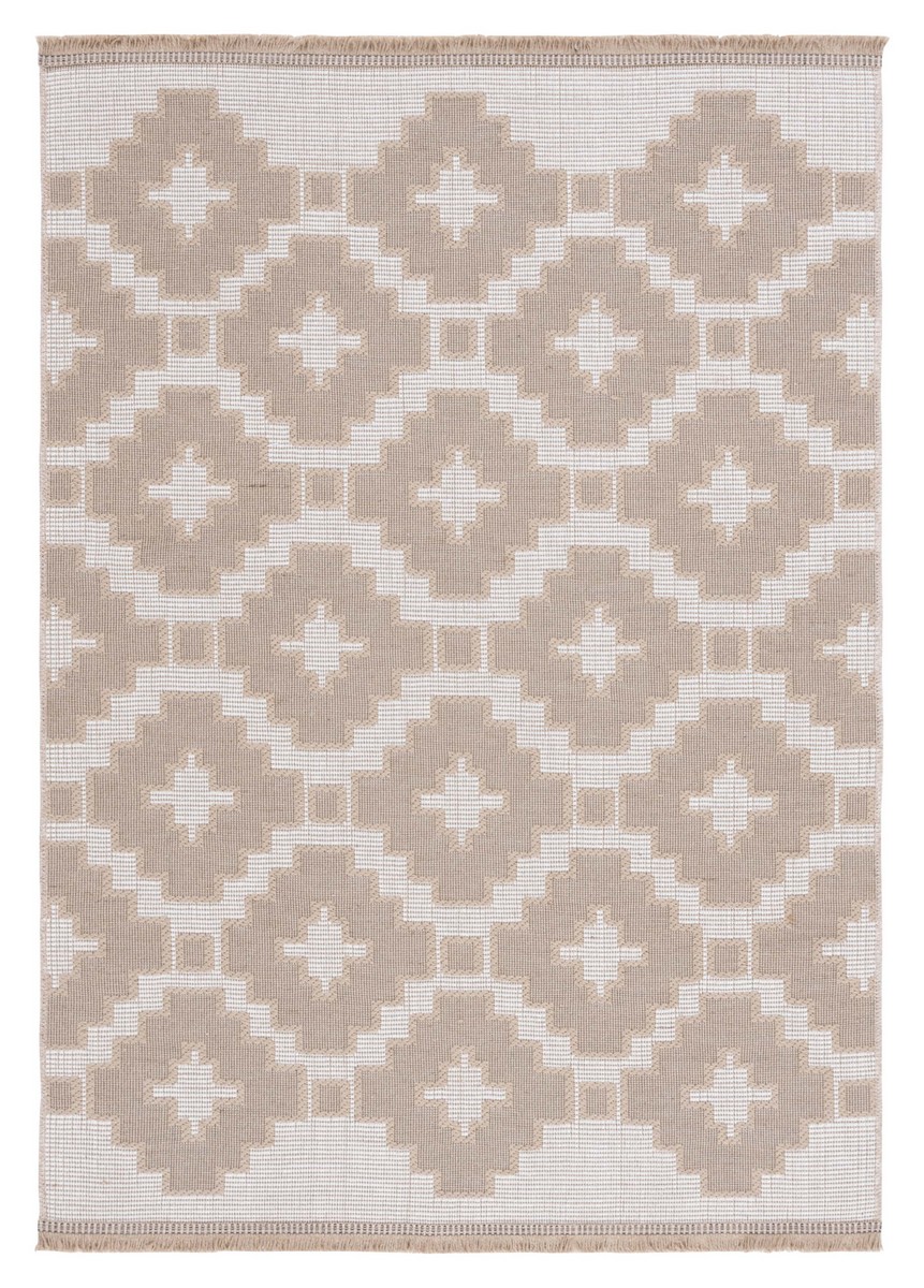 Picture of Safavieh APE452B-8 8 x 10 ft. Aspect Power Loomed Global & Natural Fiber Rectangle Area Rug&#44; Natural & Ivory