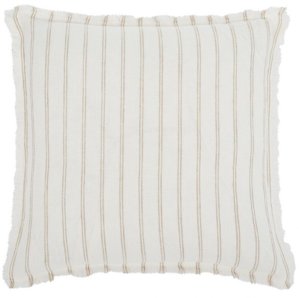 Picture of Safavieh PLS8007A-2020 20 x 20 in. Lolo Linen Pillow&#44; Ivory & Natural