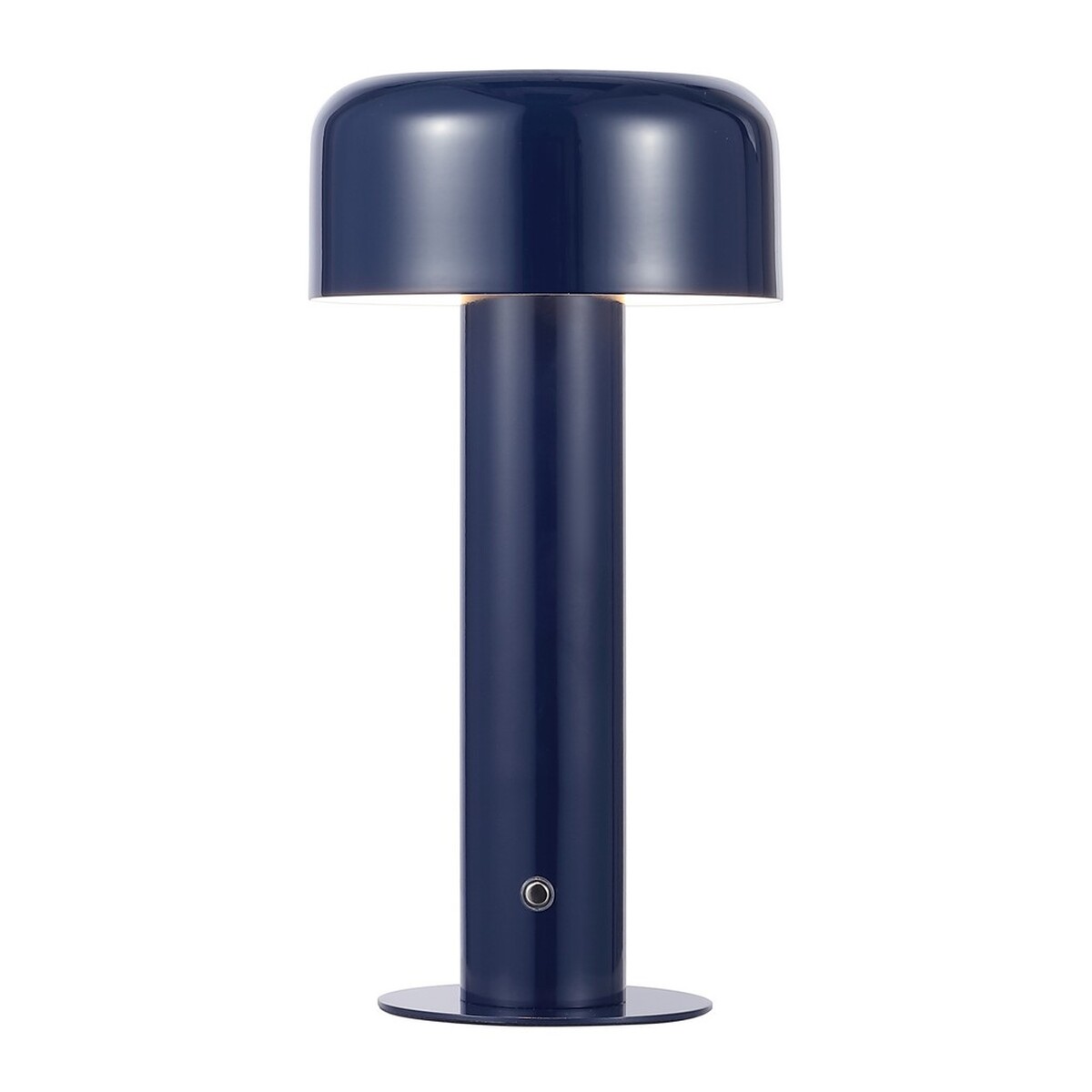 TBL4568A 6.75 x 6.75 x 13.38 in. Bonny Metal Table Lamp, Dark Blue -  Safavieh