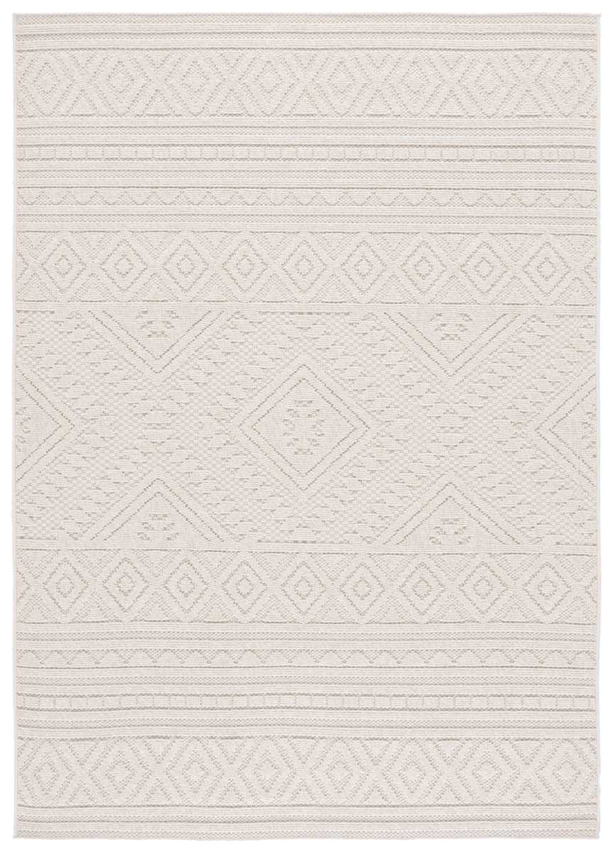 GLB230B-8 8 x 10 ft. Global Contemporary Power Loomed Rectangle Area Rug - Light Beige & Ivory -  Safavieh