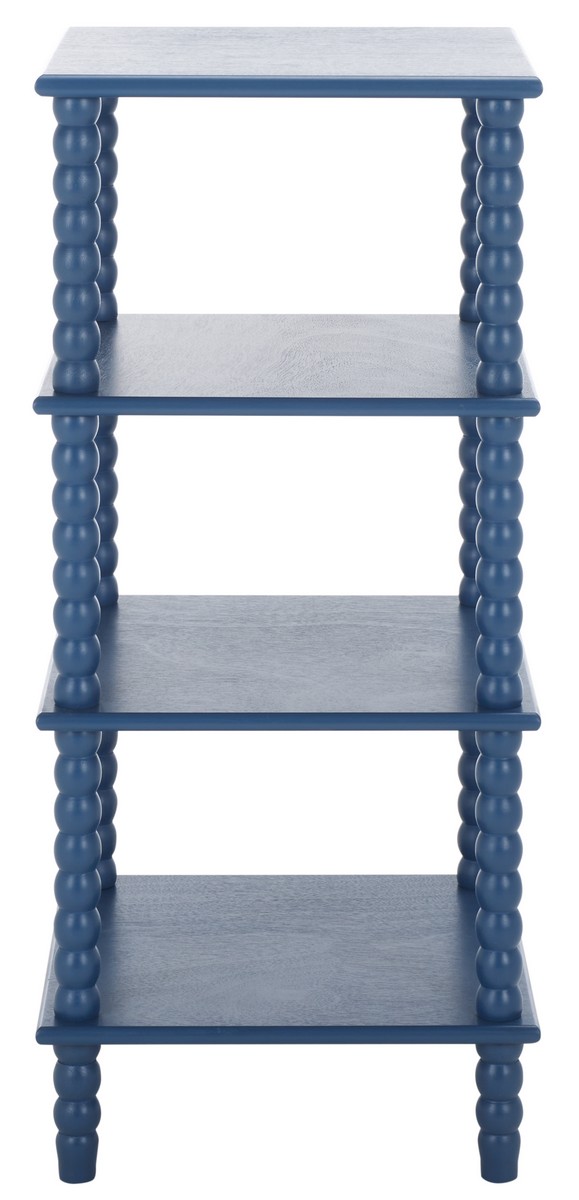 Picture of Safavieh ETG5702E 15.7 x 15.7 x 35.6 in. Dilyn 4 Tier Shelving Unit - Blue