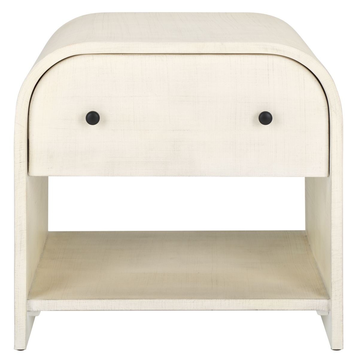 Picture of Safavieh SFV7712A 18 x 22 x 21 in. Jaqualina 1 Drawer Wood Nightstand&#44; White