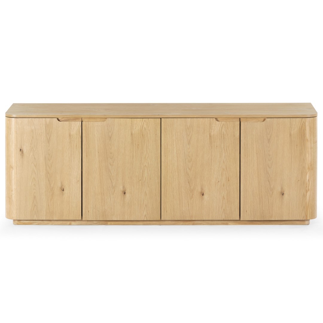 Picture of Safavieh SFV4216B 70.9 x 18.1 x 26 in. Liadonna 4 Door Wood Sideboard&#44; Natural