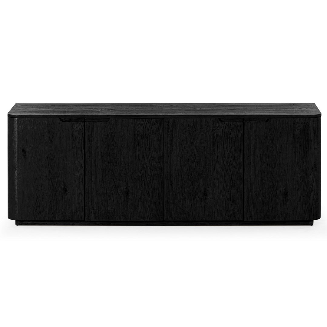 Picture of Safavieh SFV4216A 70.9 x 18.1 x 26 in. Liadonna 4 Door Wood Sideboard&#44; Black