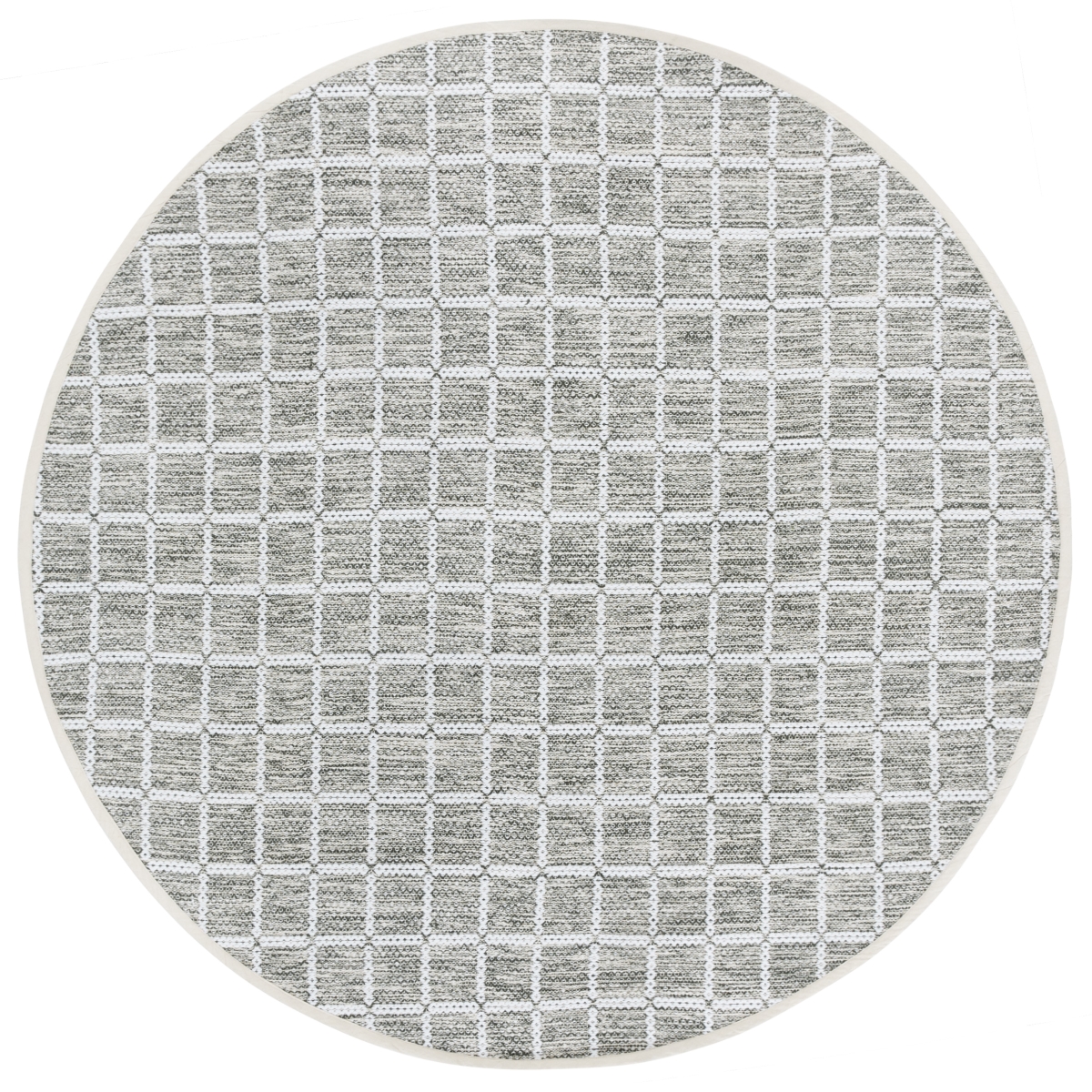Picture of Safavieh MTK977Y-6R Montauk 6 x 6 ft. Contemporary Round Area Rug - Green & Ivory