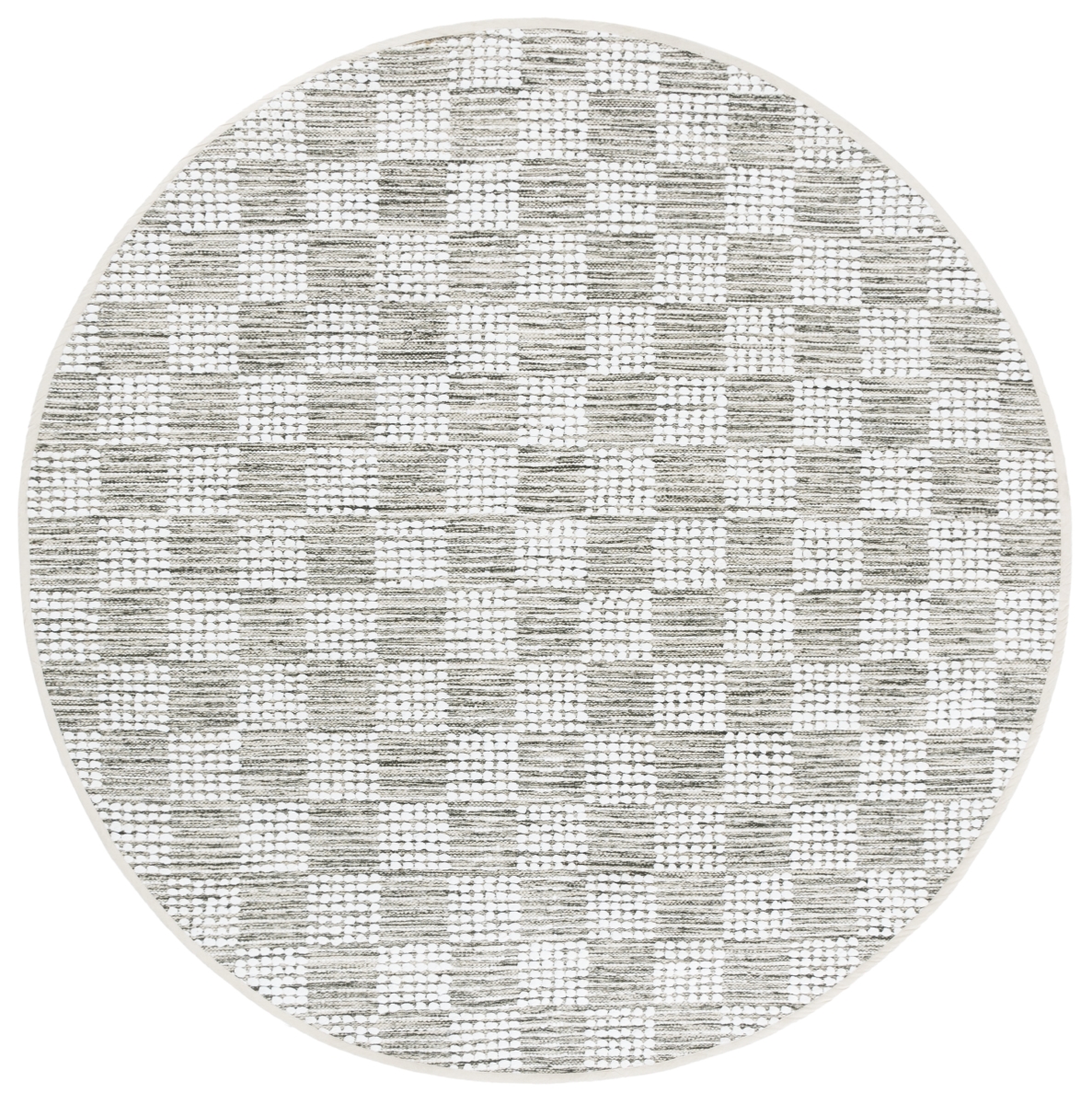 Picture of Safavieh MTK979Y-6R Montauk 6 x 6 ft. Contemporary Round Area Rug - Green & Ivory
