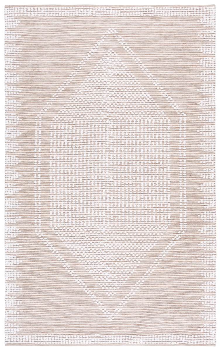 Picture of Safavieh MTK980B-8 Montauk 8 x 10 ft. Contemporary Rectangle Area Rug - Beige & Ivory