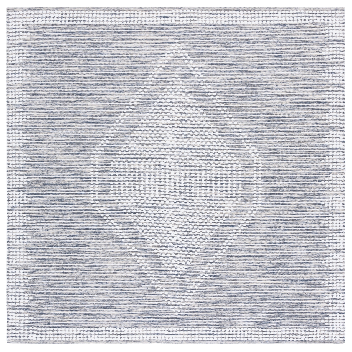 Picture of Safavieh MTK980N-6SQ Montauk 6 x 6 ft. Contemporary Square Area Rug - Navy & Ivory