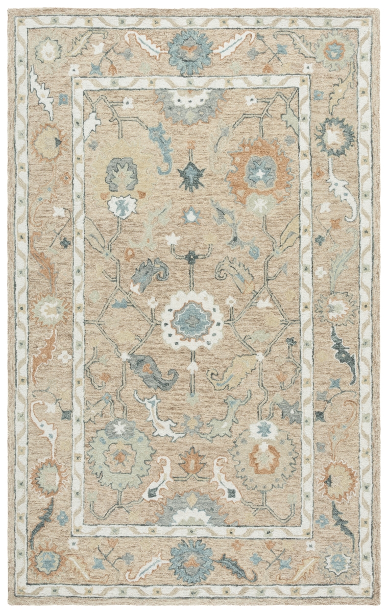 Picture of Safavieh MET827P-8 Metro 8 x 10 ft. Traditional Rectangle Area Rug - Beige & Rust