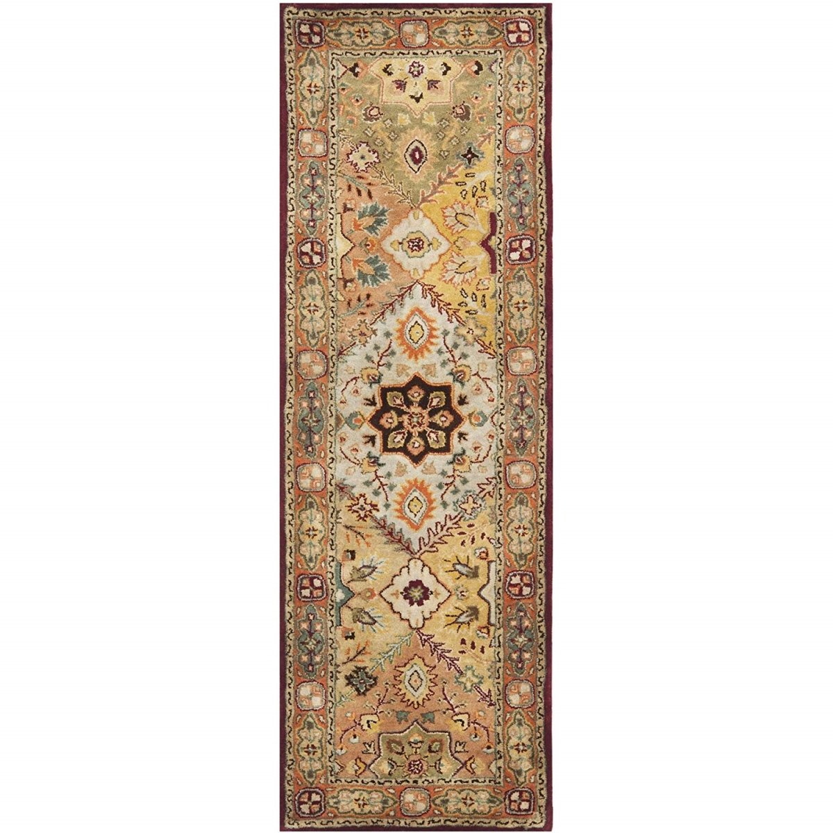 PL812A-24 Persian Legend Hand Tufted Accent Rug, Red & Rust - 2 ft.-6 in. x 4 ft -  Safavieh