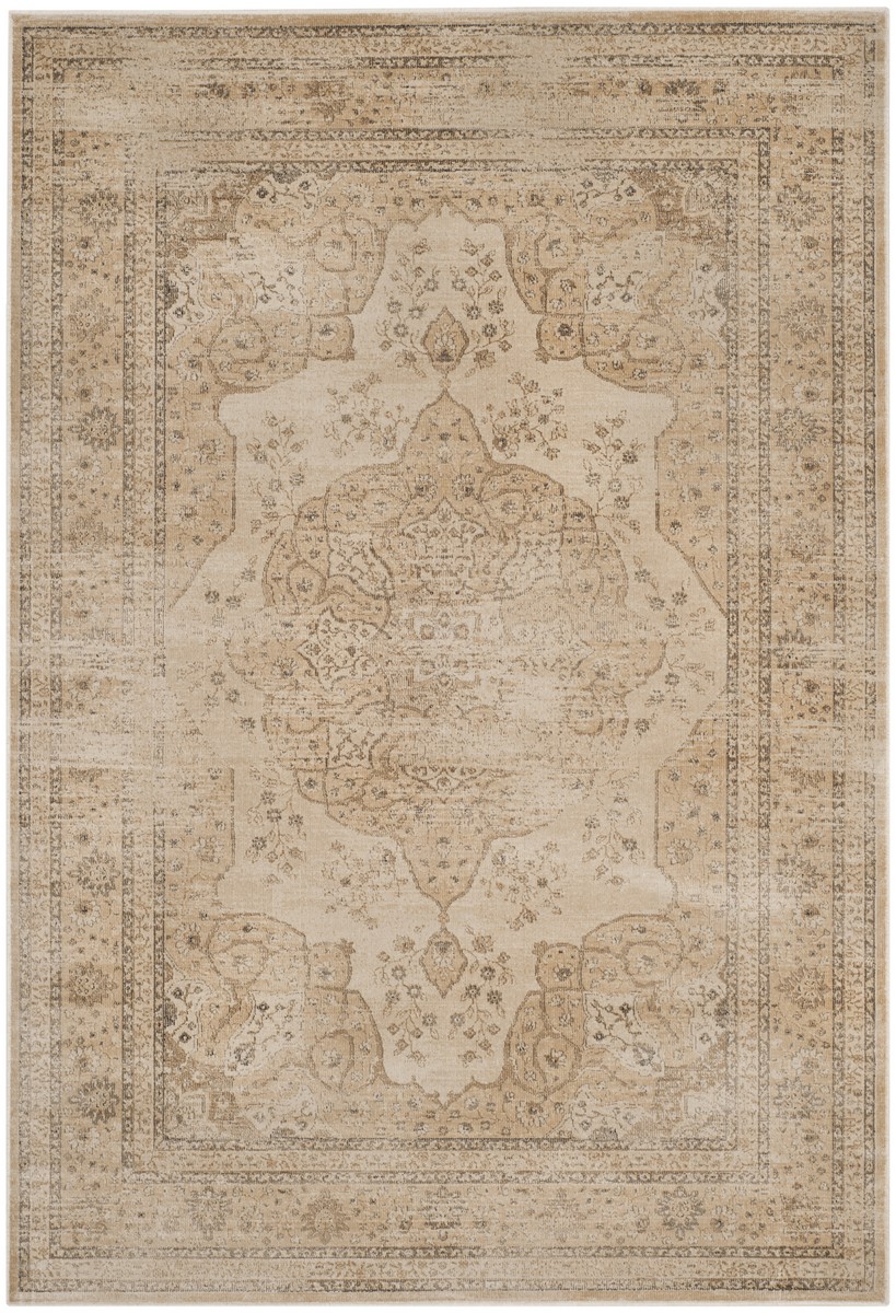 Picture of Safavieh VTG158-3440-5 Vintage Medium Rectangle Rugs&#44; Creme - 5 ft. 3 in. x 7 ft. 6 in.