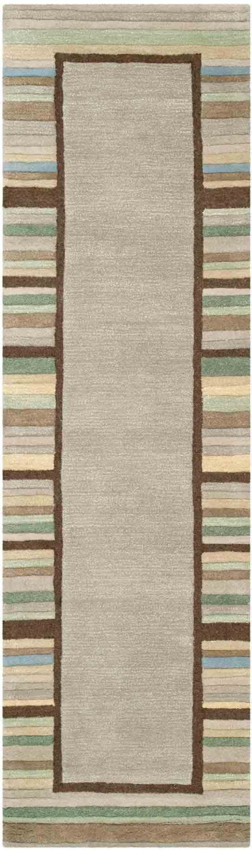 MSR4715A-28 Martha Stewart Tufted & Hand Loomed Runner Rug, Tadpole Green - 2 ft.3 in. x 8 ft -  Safavieh