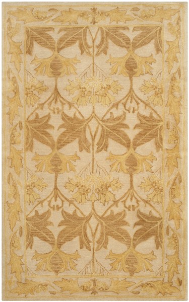 Picture of Safavieh AT841B-9 8 ft. 3 in. x 11 ft. Large Rectangle Antiquity Hand Tufted Rug&#44; Beige & Gold