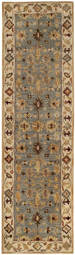 Picture of Safavieh AT847A-212 2 ft. 3 in. x 12 ft. Runner Antiquity Hand Tufted Rug&#44; Blue & Ivory