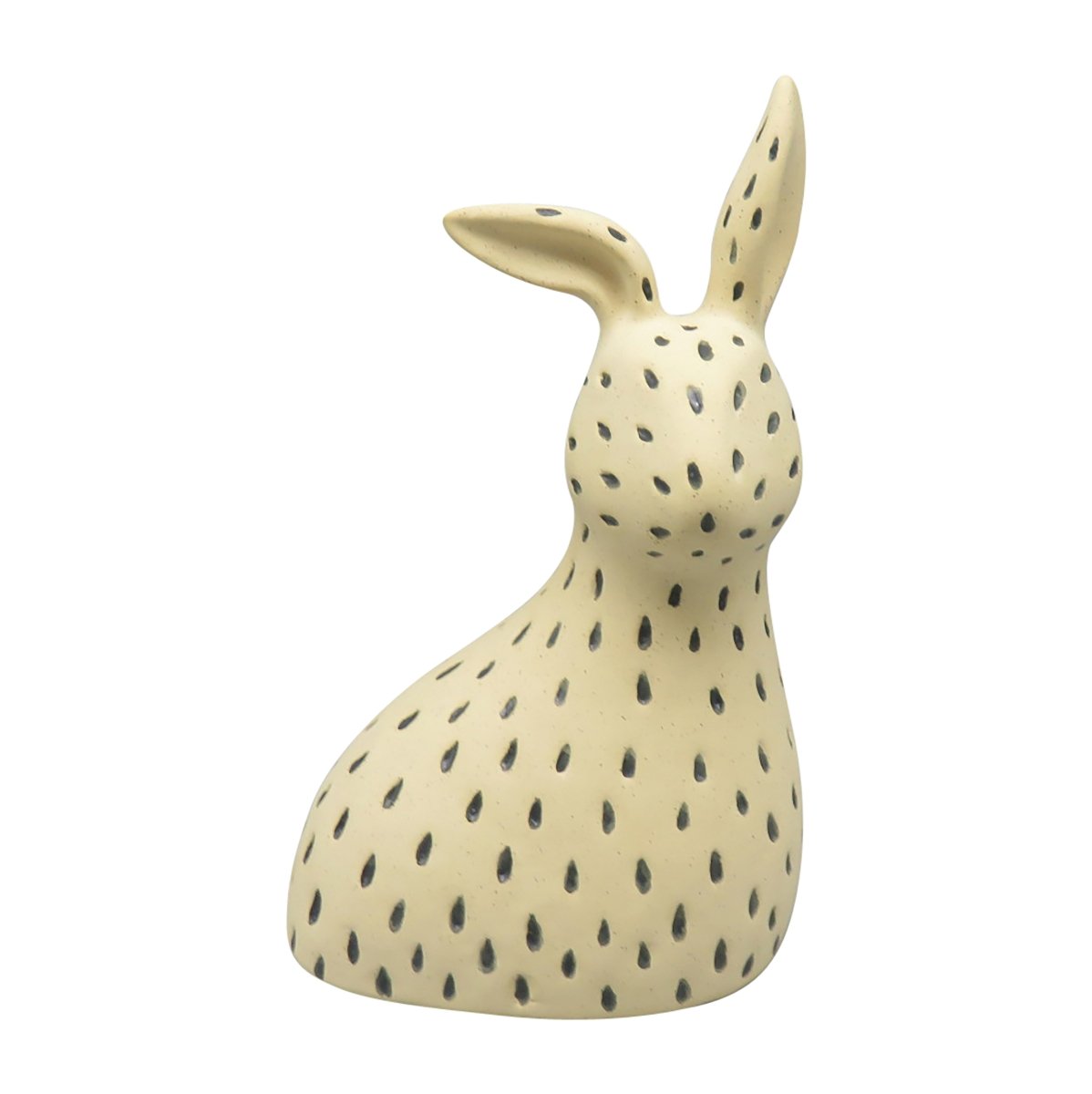 Picture of Sagebrook Home 18947 8 in. Ceramic Spotted Bunny&#44; Ivory & Blue