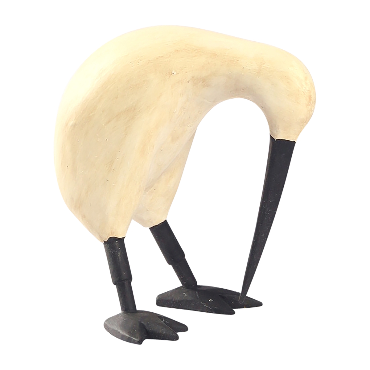 Picture of Sagebrook Home 19006-01 7 in. Wood Kiwi Bird with Black Legs&#44; Natural